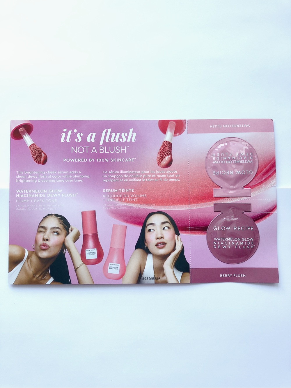 10/$10 Glow Recipe Watermelon Glow Niacinamide Dewy Flush